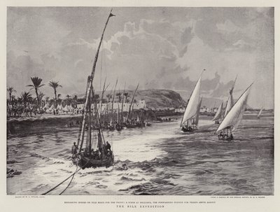 Die NilExpedition von William Lionel Wyllie Kunstdruck